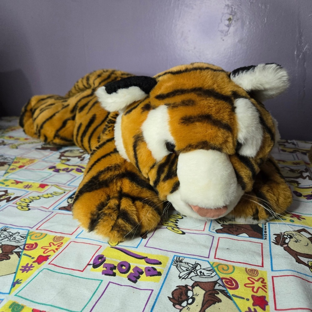 Bengal Tiger 24 inch Animal Alley 2000 Toys R Us Plush Stuffed Animal Toy Vtg